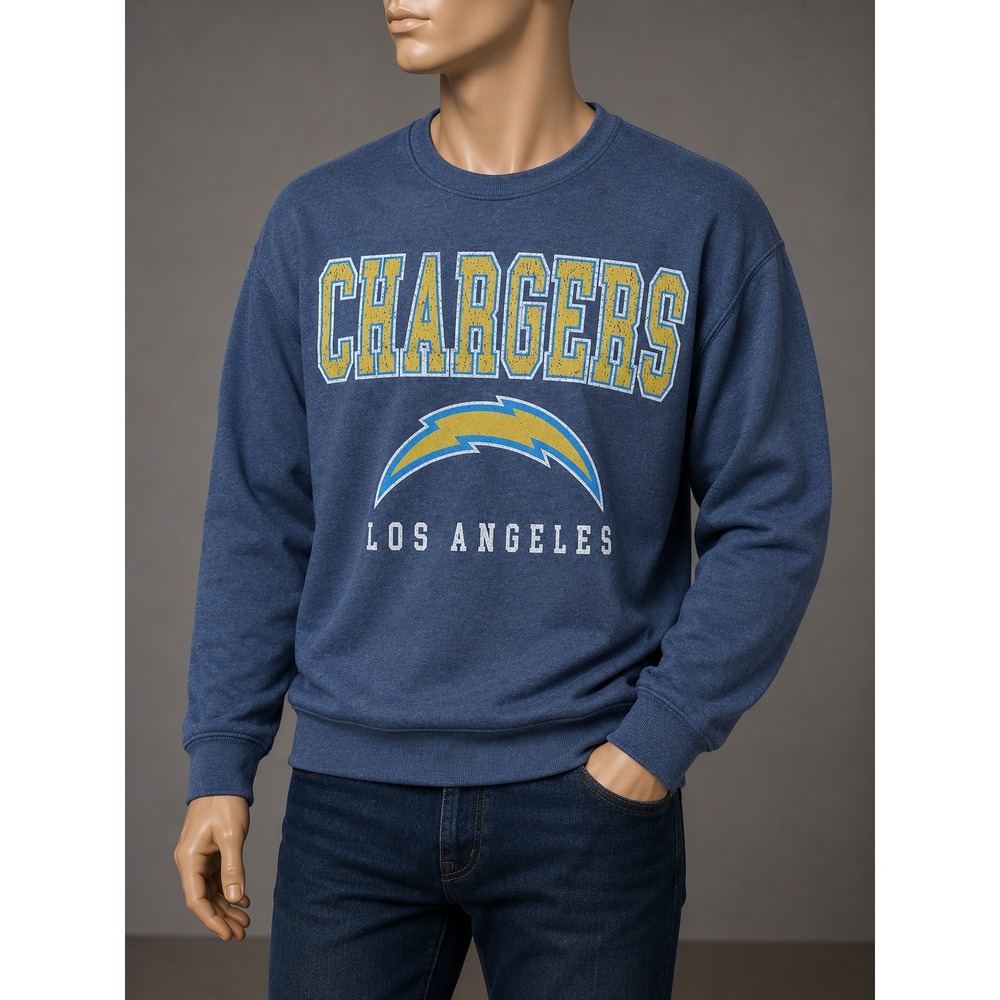 Gameday Couture Los Angeles Chargers Sweatshirt Mens Small Navy Blue NFL